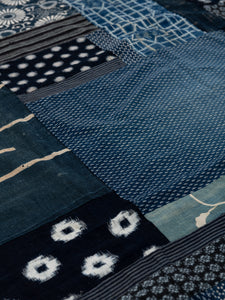 Vintage Japanese Patchwork Quilt 